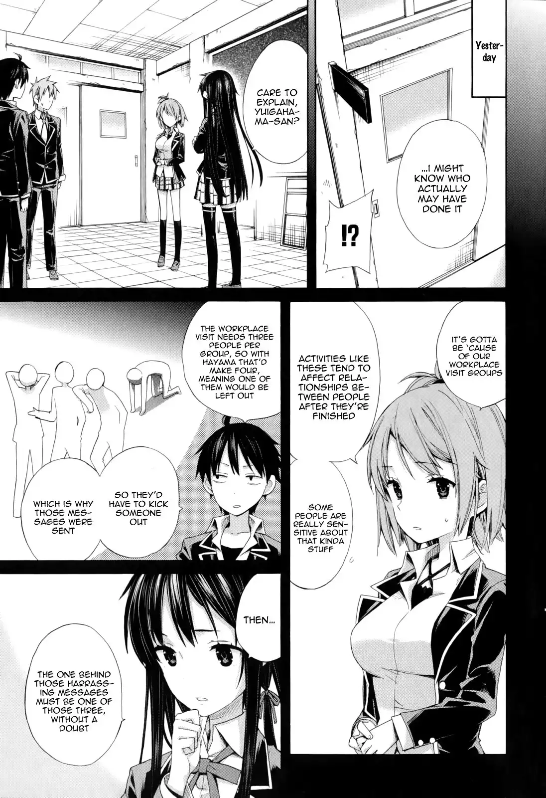 Yahari Ore no Seishun Love Come wa Machigatteiru. Chapter 9 3